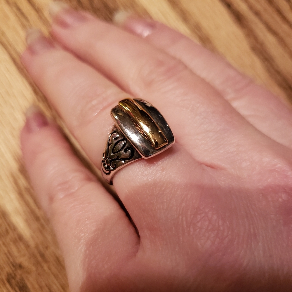Premiere designs ring and toggle bracelet set - Picture 4 of 10